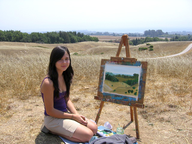 Landscape Art Student